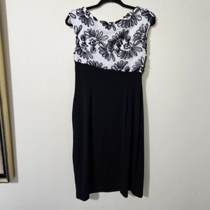 Connected Apparel Ruched Dress